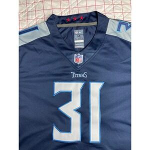 Nike On Field Tennessee Titans NFL Byard #31 Jersey Blue Men's Size Medium